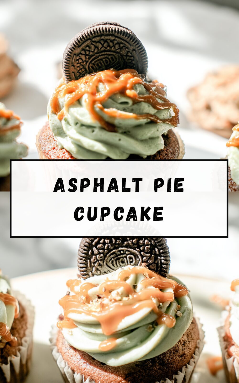 Asphalt Pie Cupcake