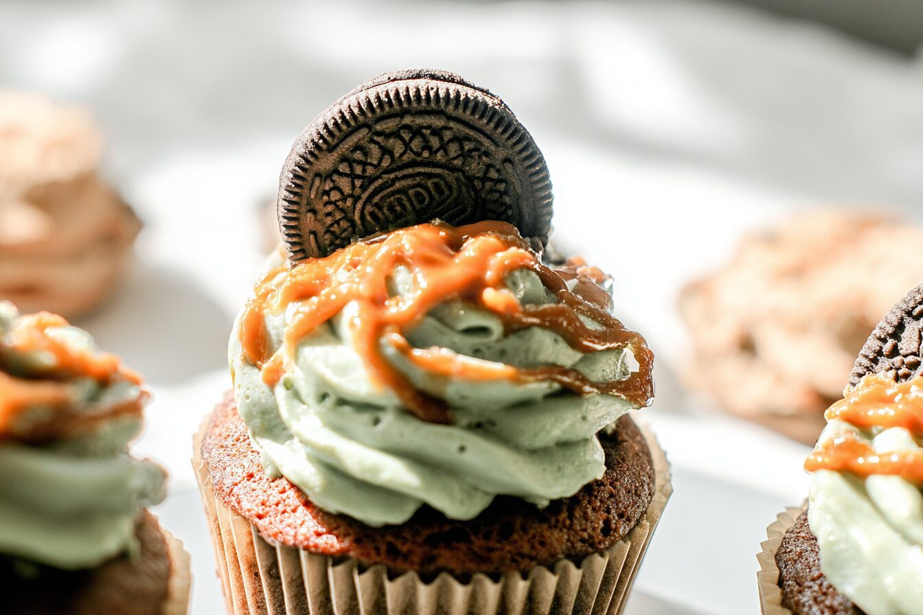 Asphalt Pie Cupcake