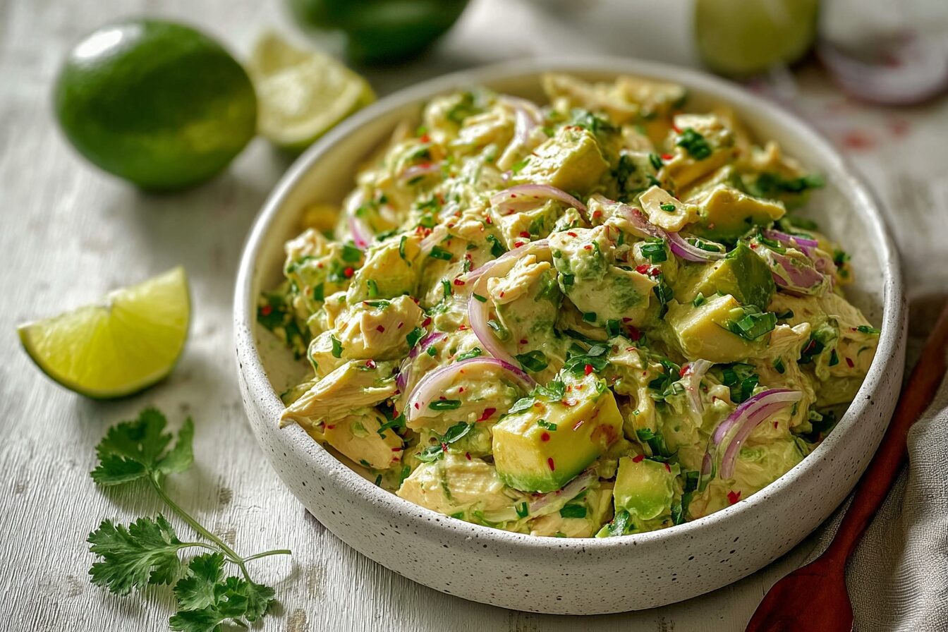Avocado Chicken Salad Recipe