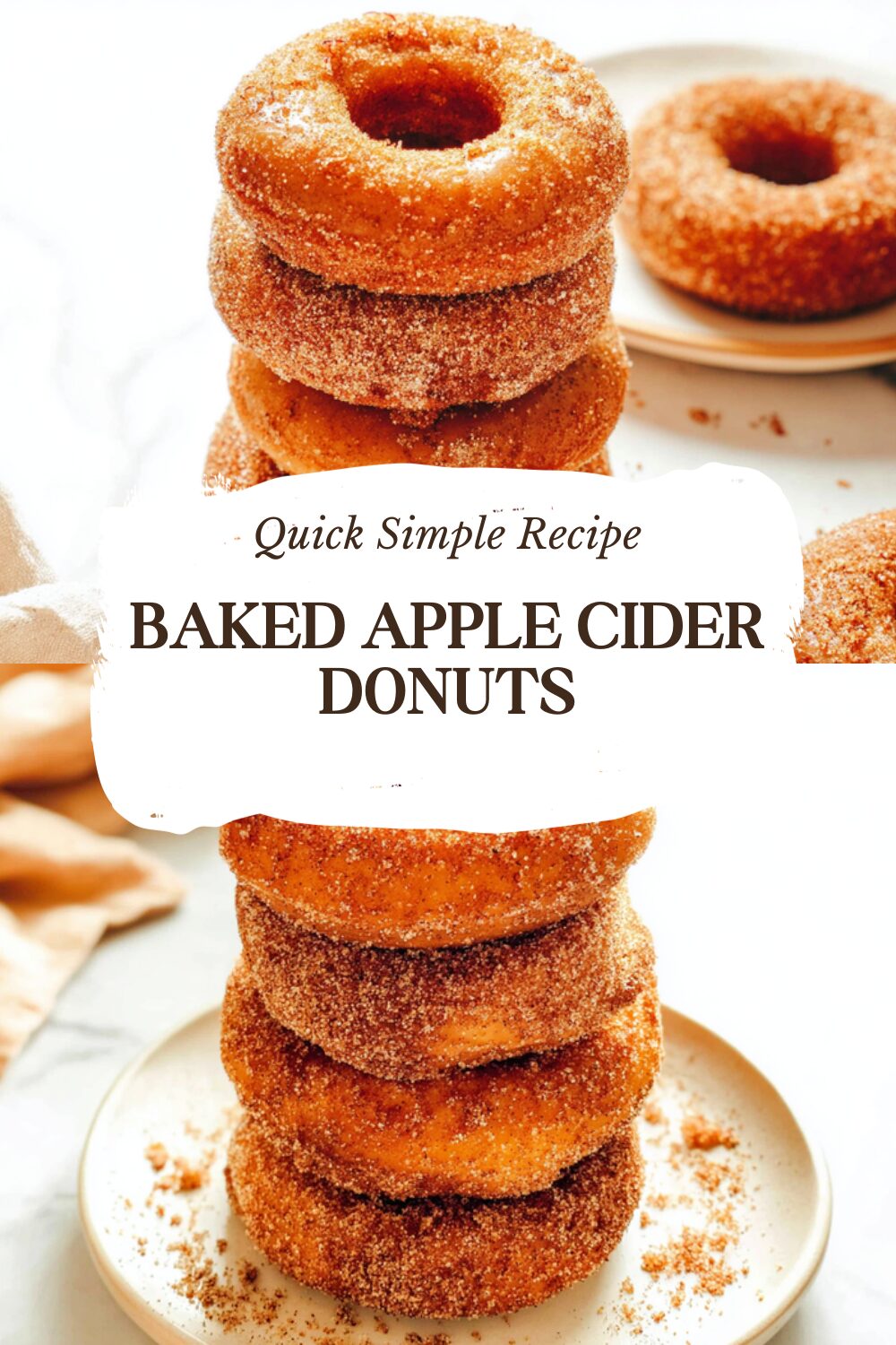 Baked Apple Cider Donuts