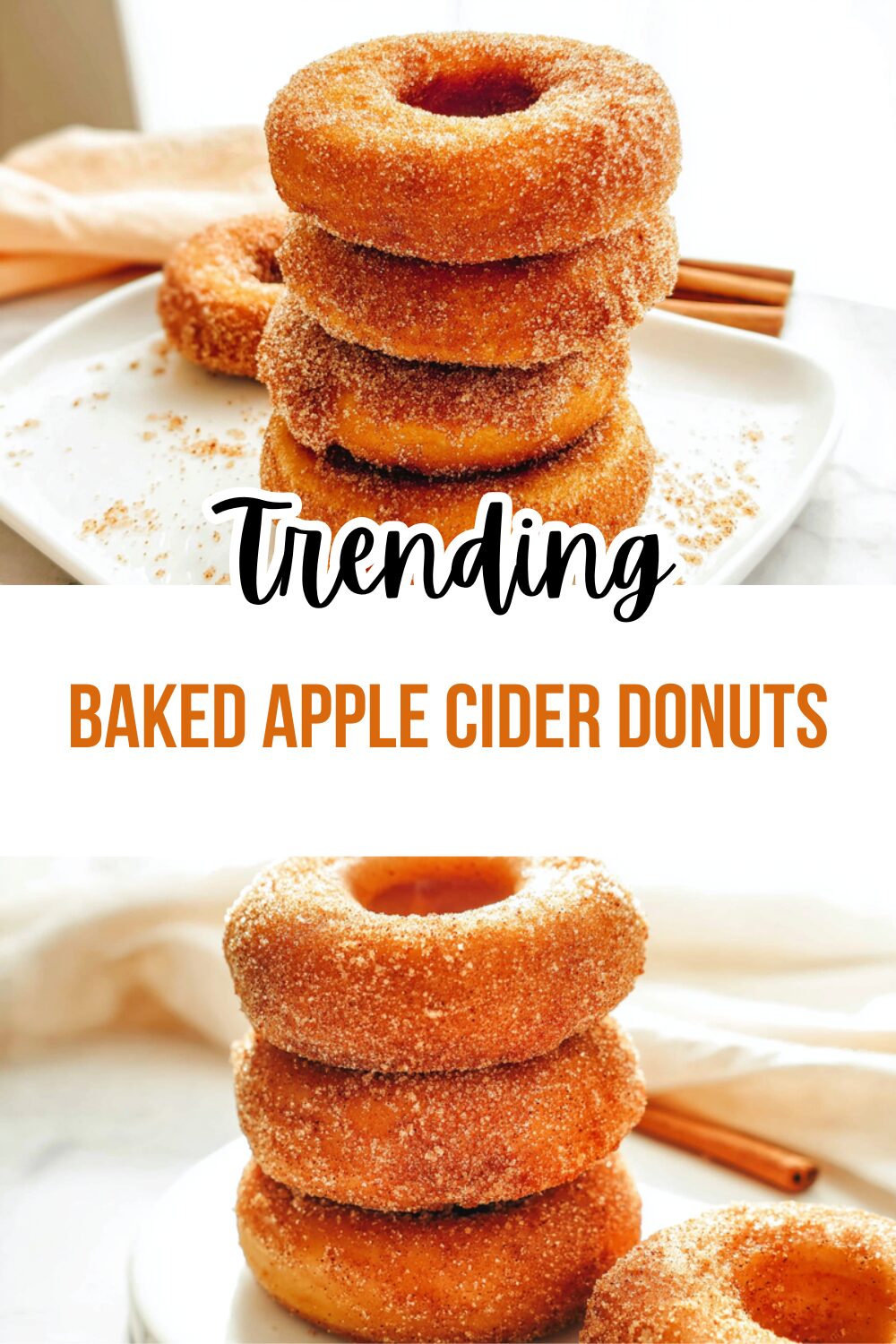 Baked Apple Cider Donuts