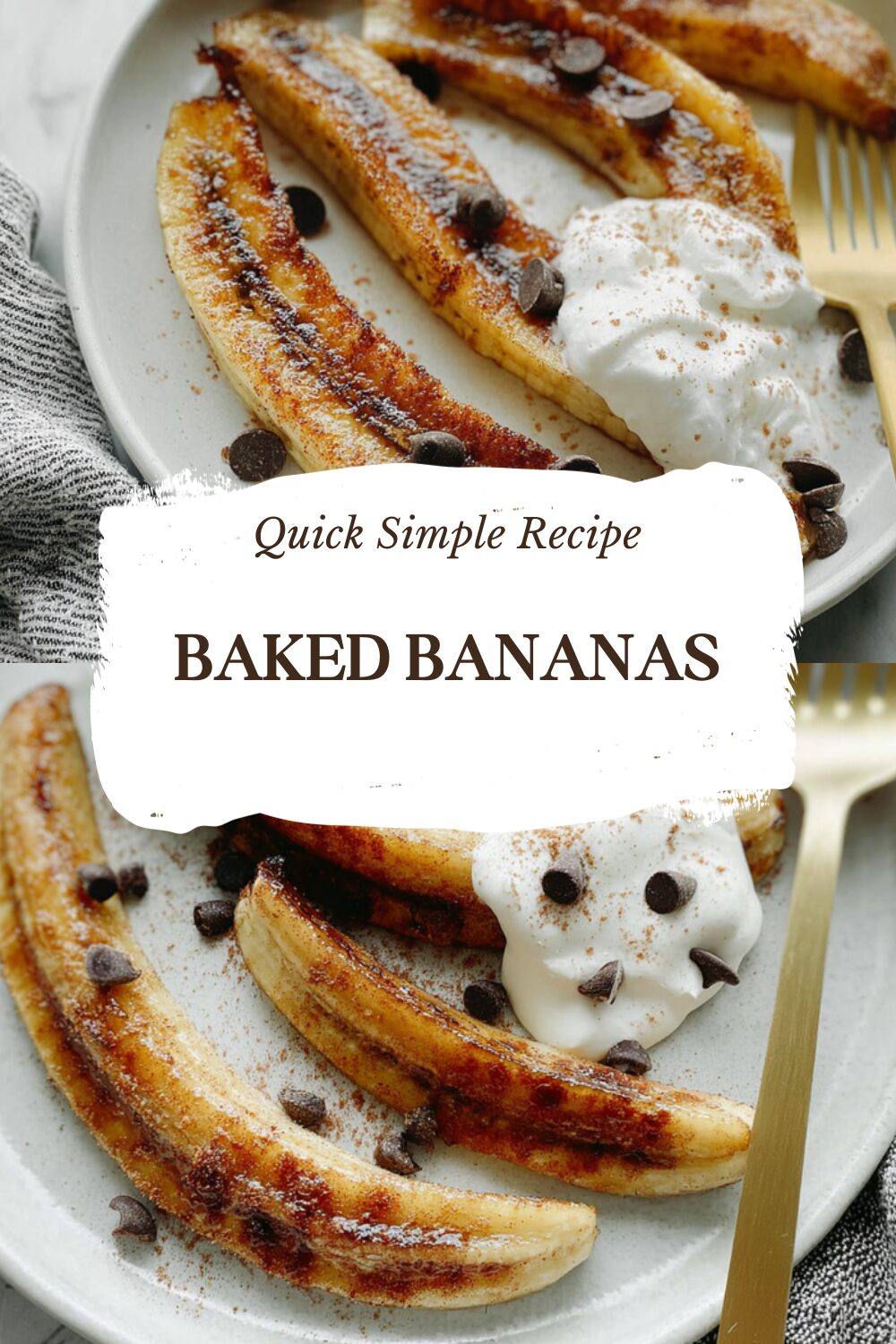 Baked Bananas