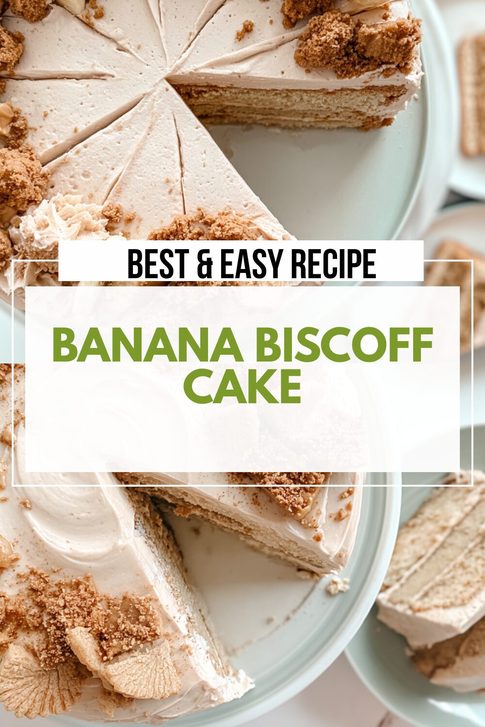 Banana Biscoff Cake