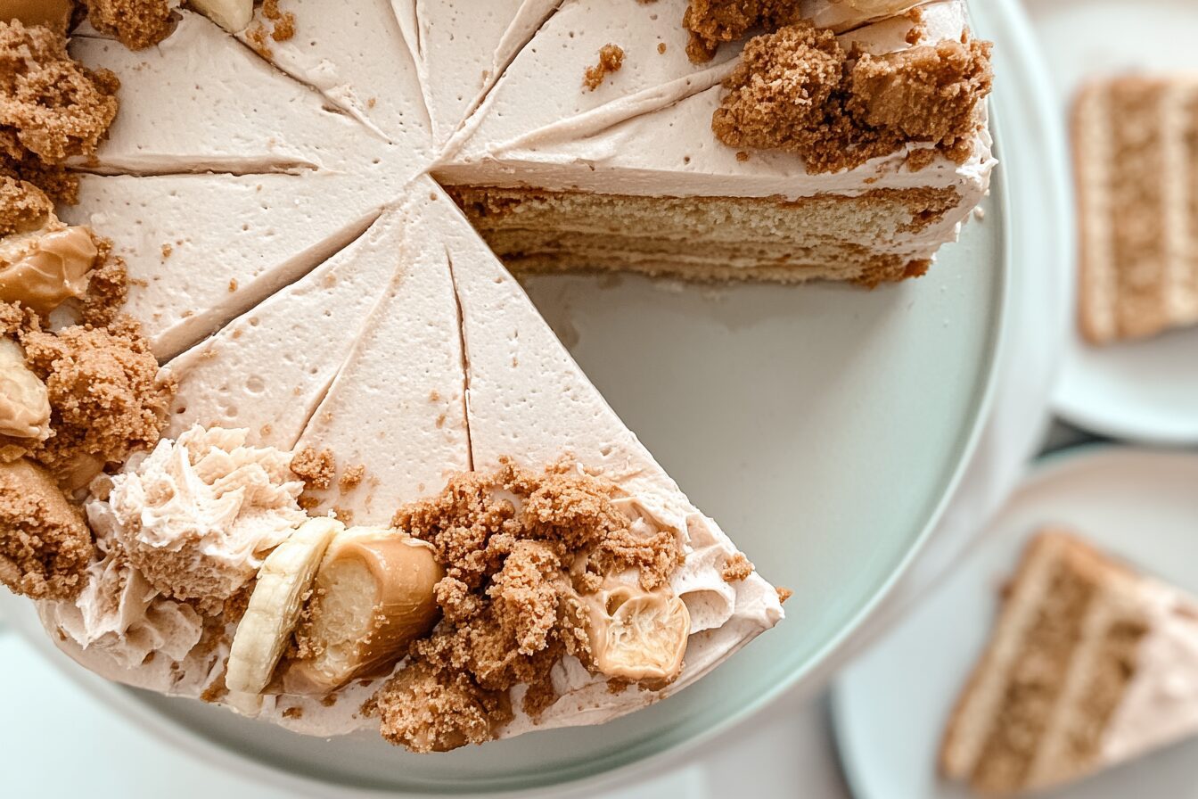 Banana Biscoff Cake