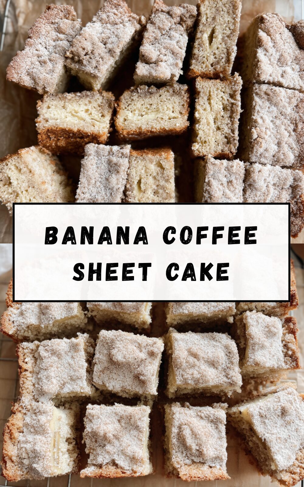 Banana Coffee Sheet Cake