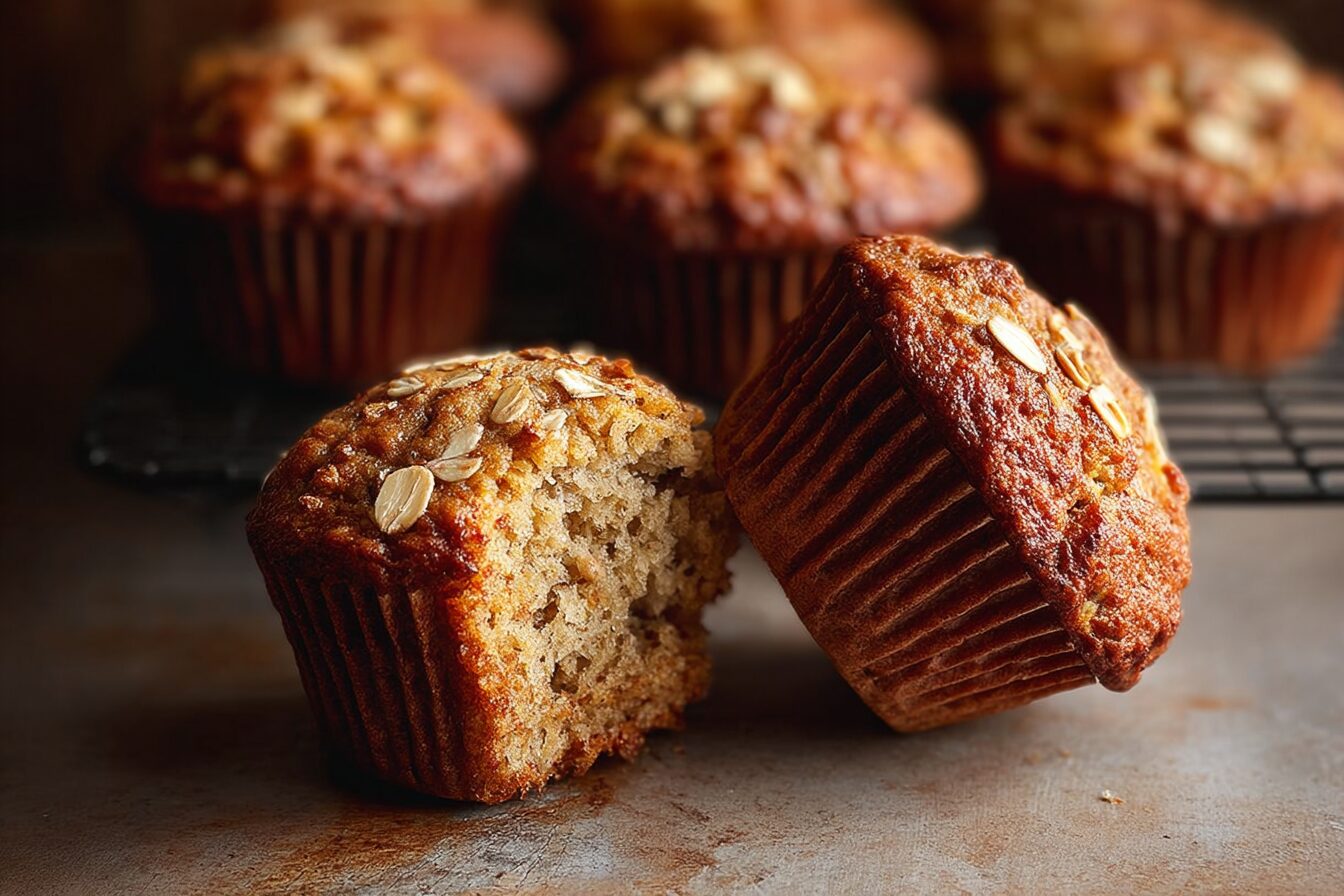 Banana Oatmeal Muffins Recipe