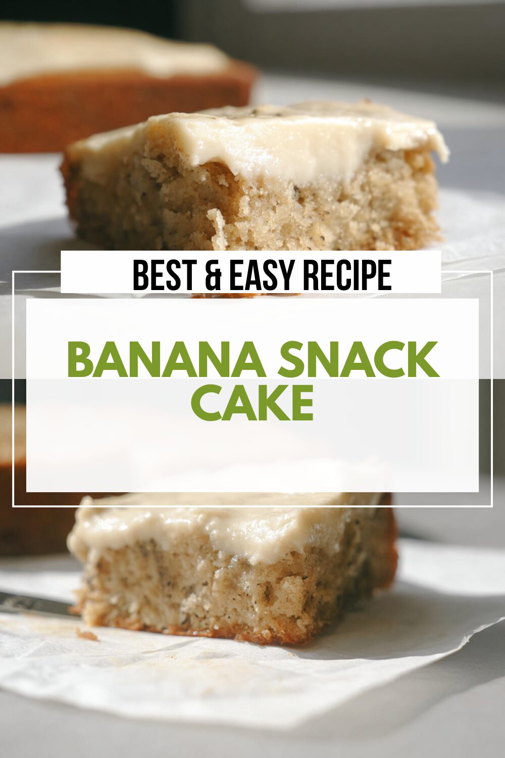 Banana Snack Cake