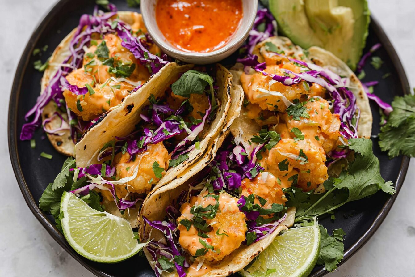 Bang Bang Shrimp Tacos