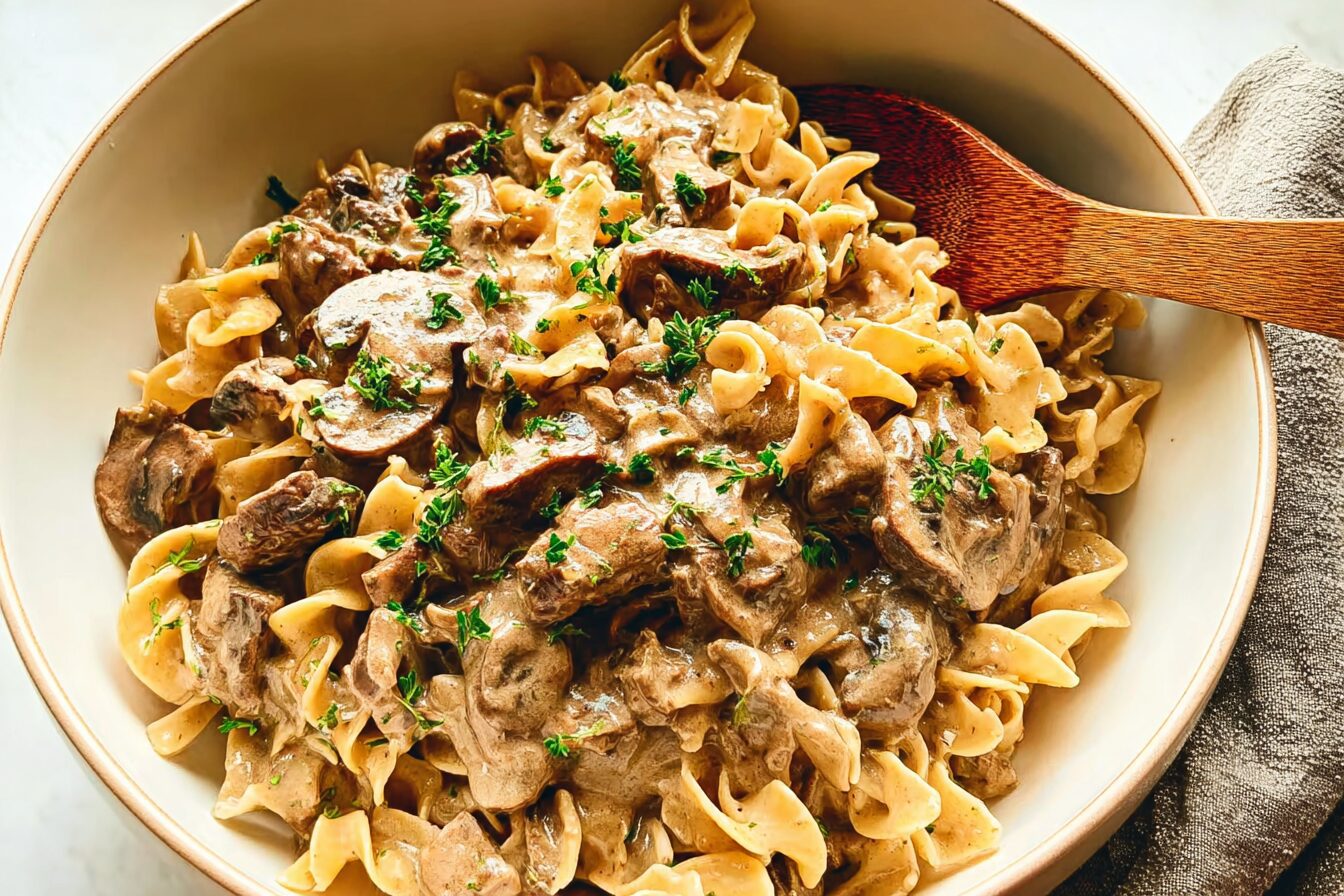 Beef Stroganoff Recipe