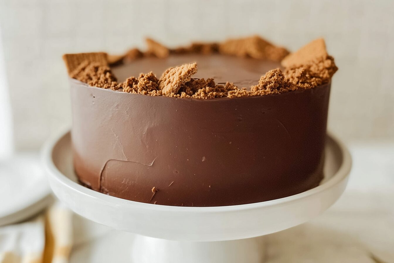 Biscoff Fudge Cake