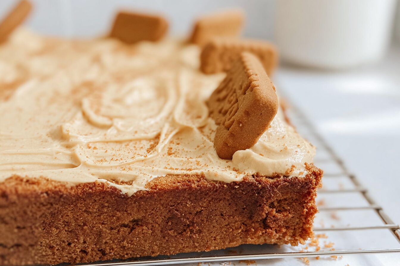 Biscoff Snack Cake