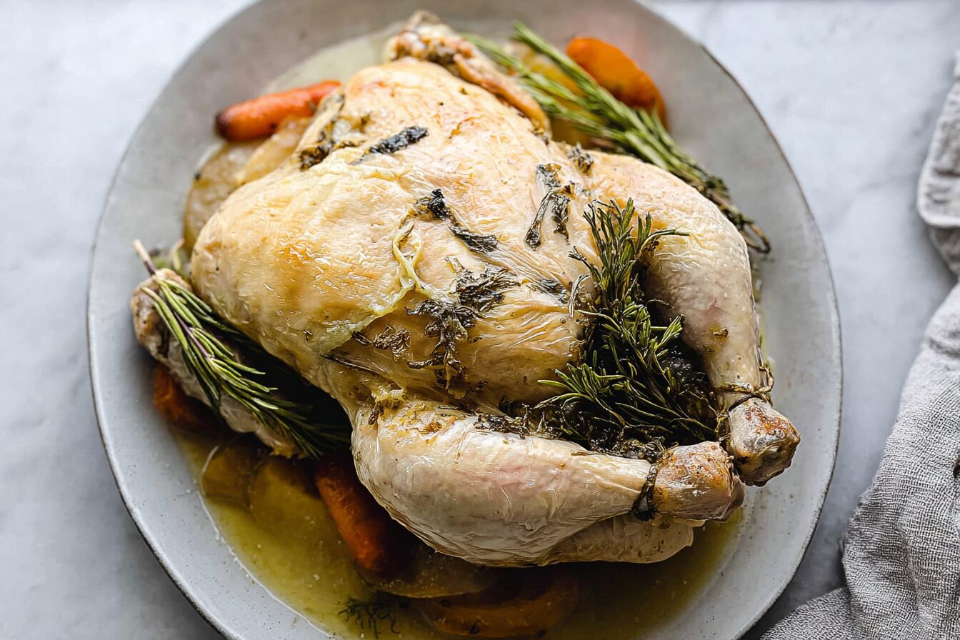 Boil Whole Chicken