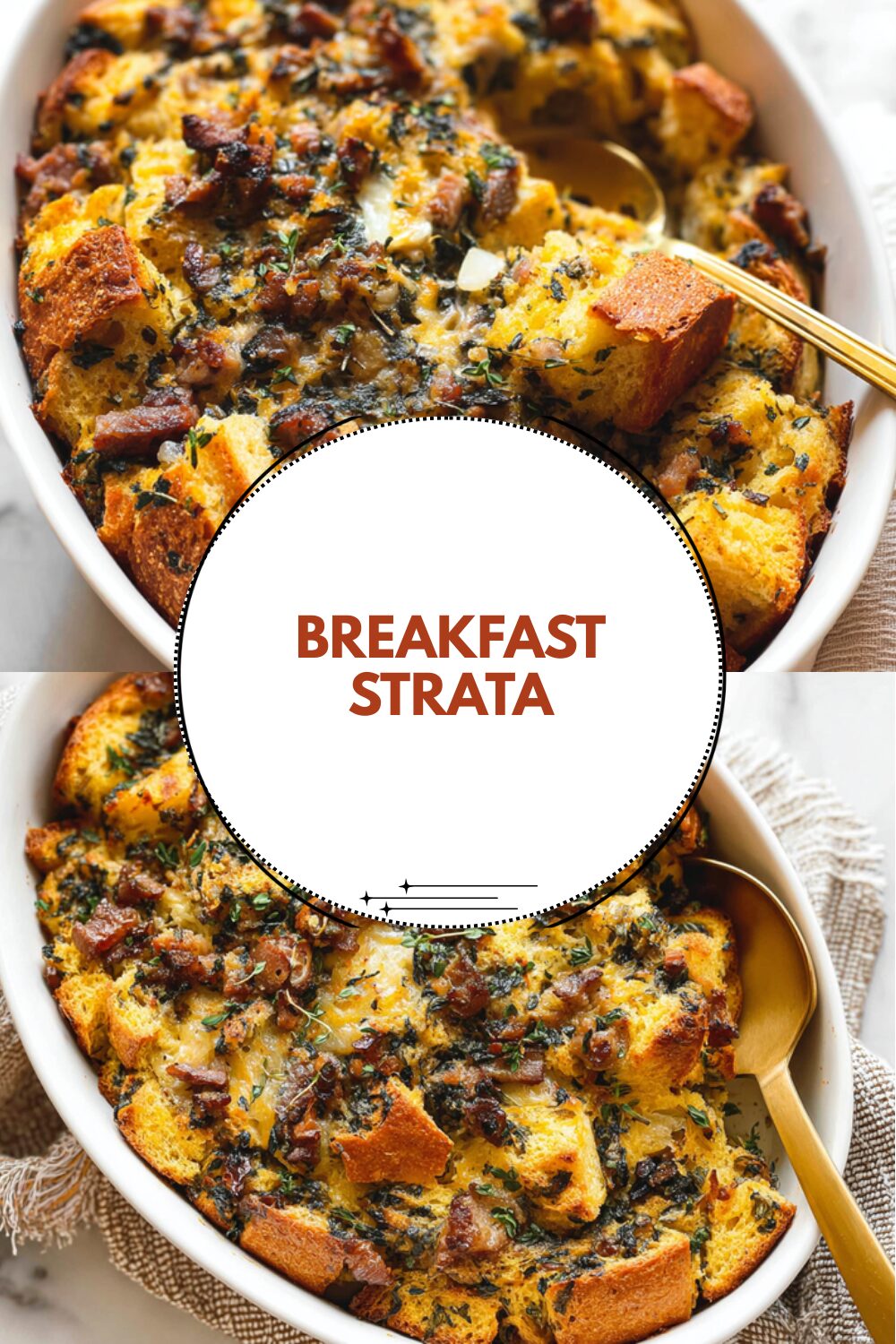 Fluffy Strata Recipe For A Simple Overnight Breakfast Casserole 7 Breakfast Strata