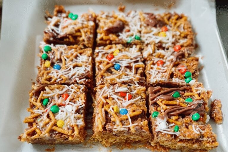 Buddy The Elf Spaghetti Cookie Bars 64.Png