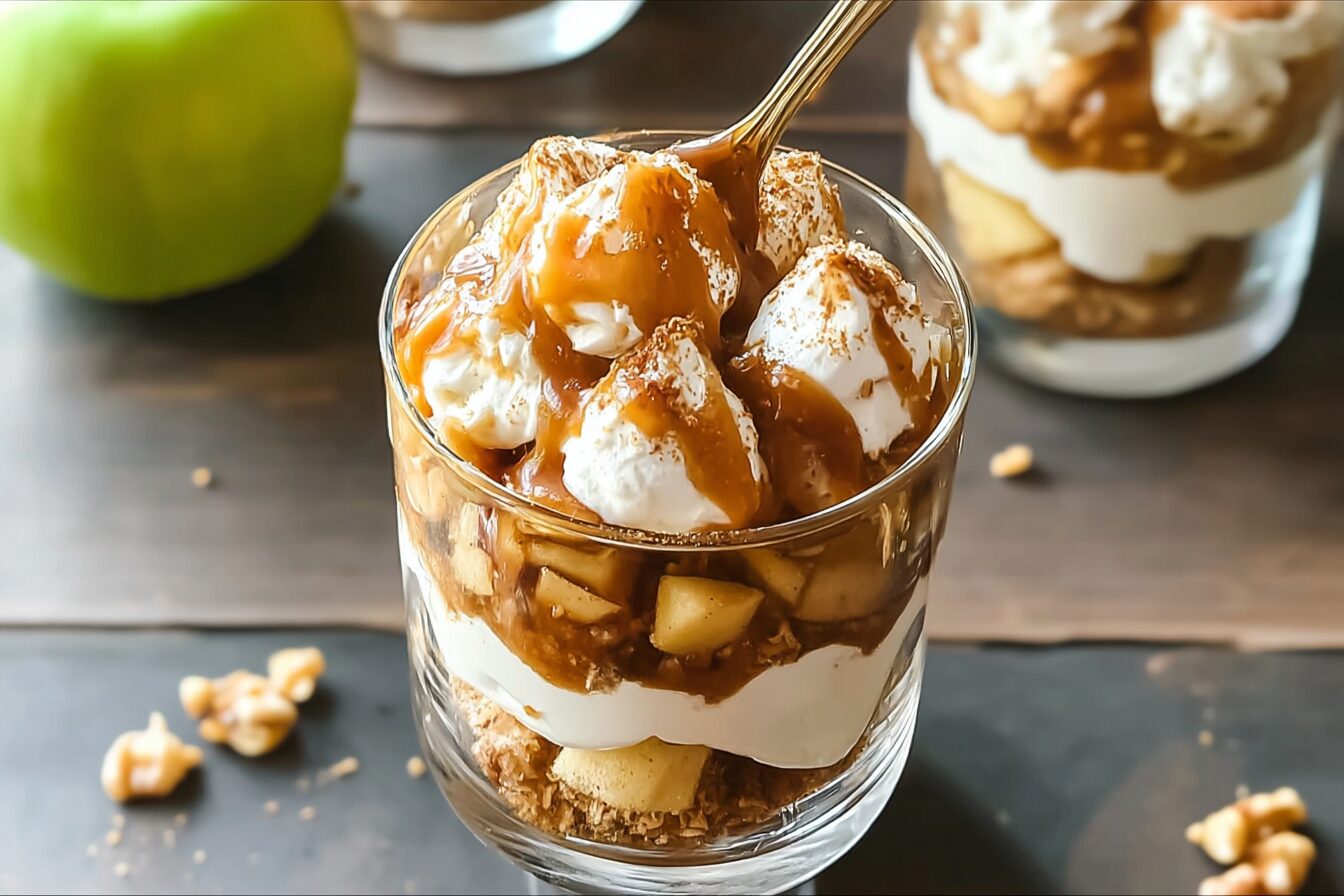 Caramel Apple Trifles