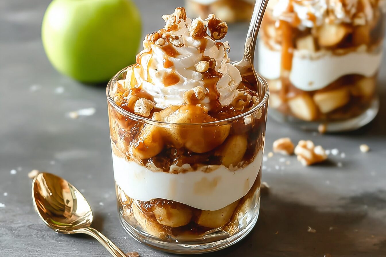 Caramel Apple Trifles