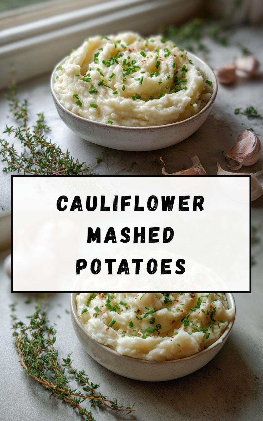 Cauliflower Mashed Potatoes
