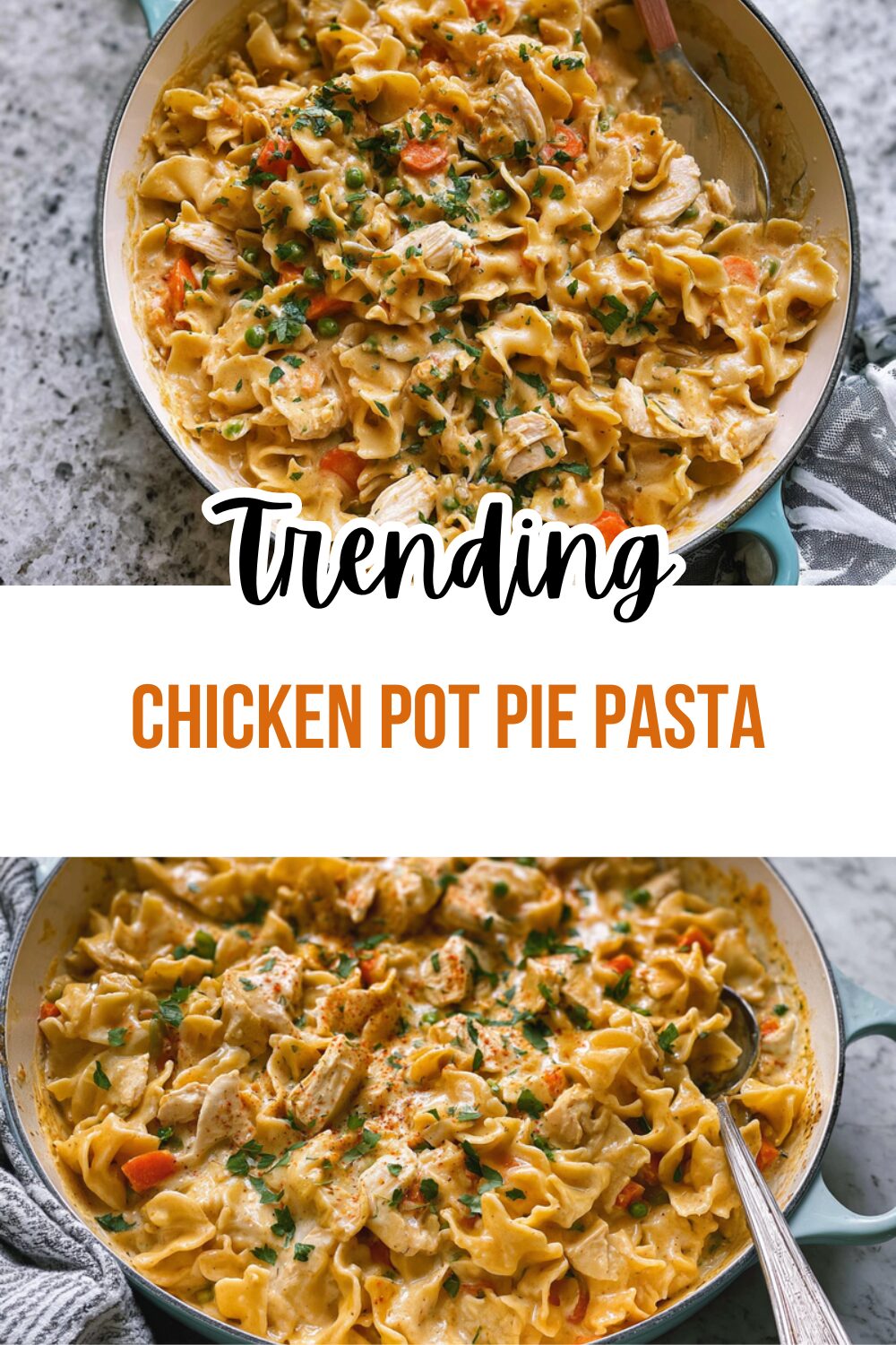 Chicken Pot Pie Pasta
