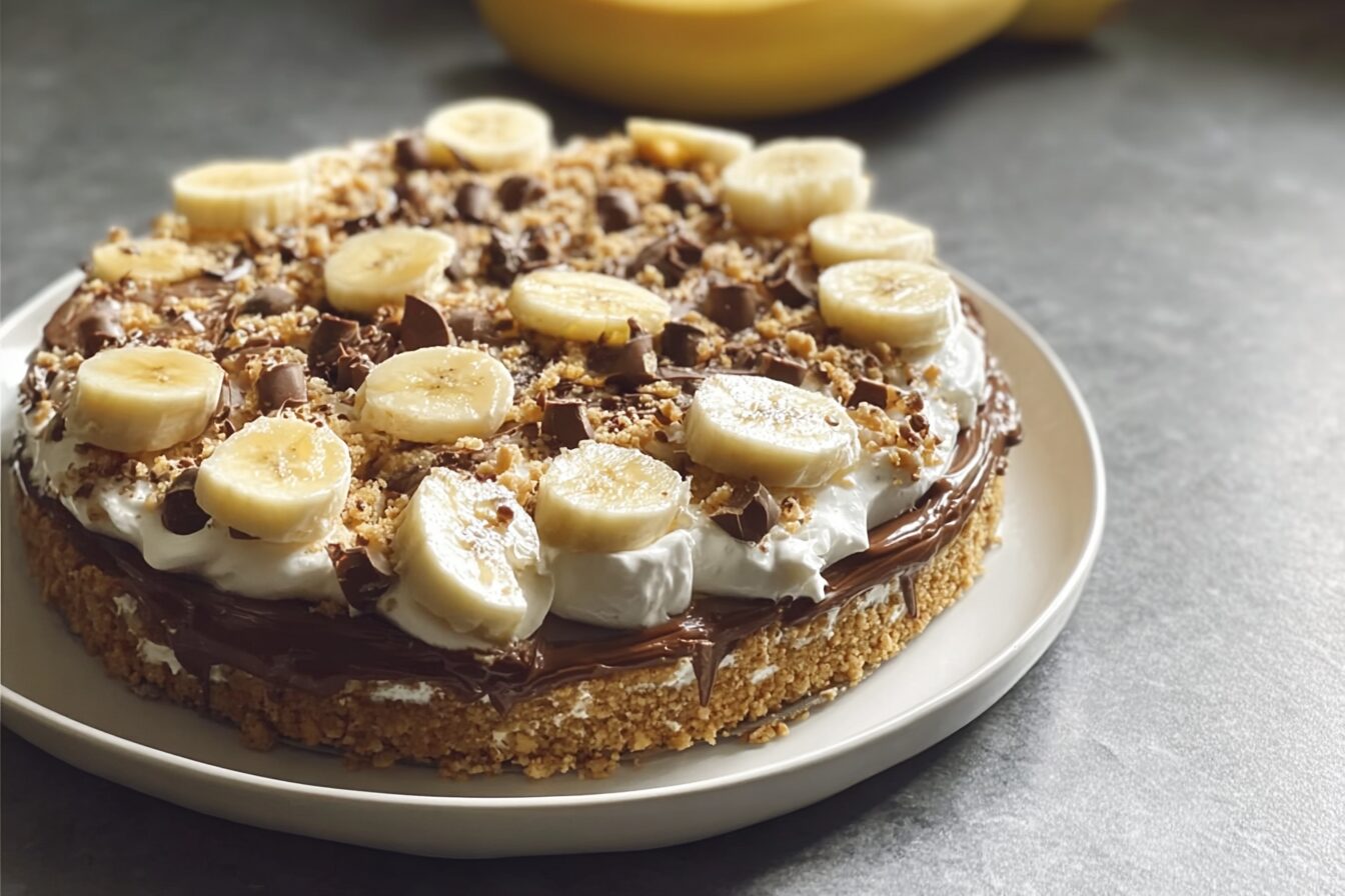 Chocolate Banoffee Pie Recipe With Creamy Caramel And Banana Layers 6 Chocolate Banoffee Pie