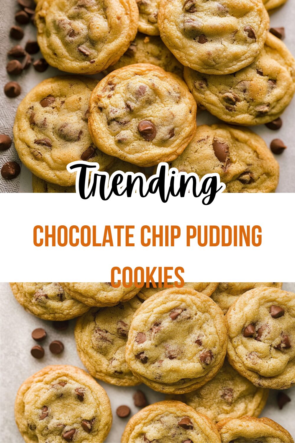 Chocolate Chip Pudding Cookies
