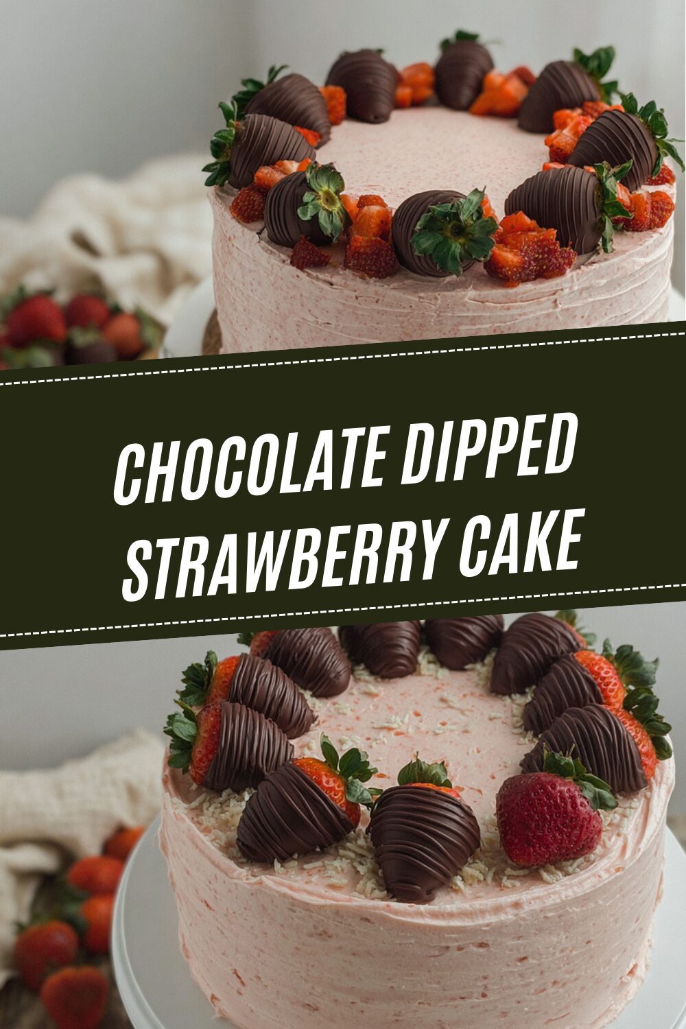 Chocolate Strawberry Cake: Simple Steps To Create A Perfect Homemade Treat 7 Chocolate Dipped Strawberry Cake