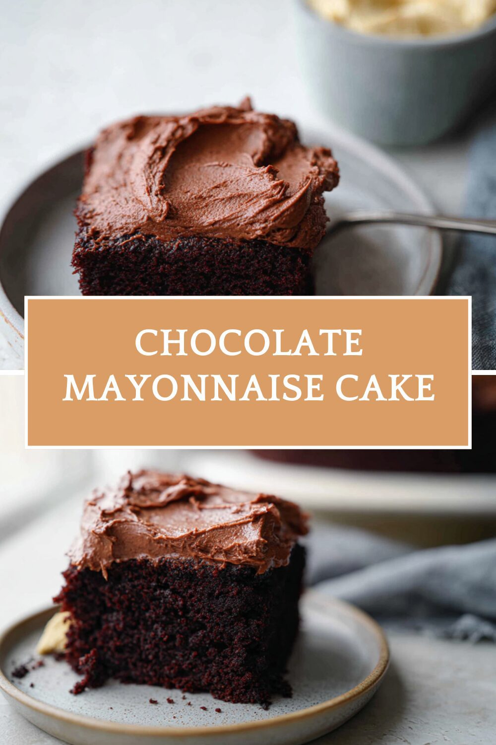Chocolate Mayonnaise Cake Recipe With Moist And Rich Texture 7 Chocolate Mayonnaise Cake