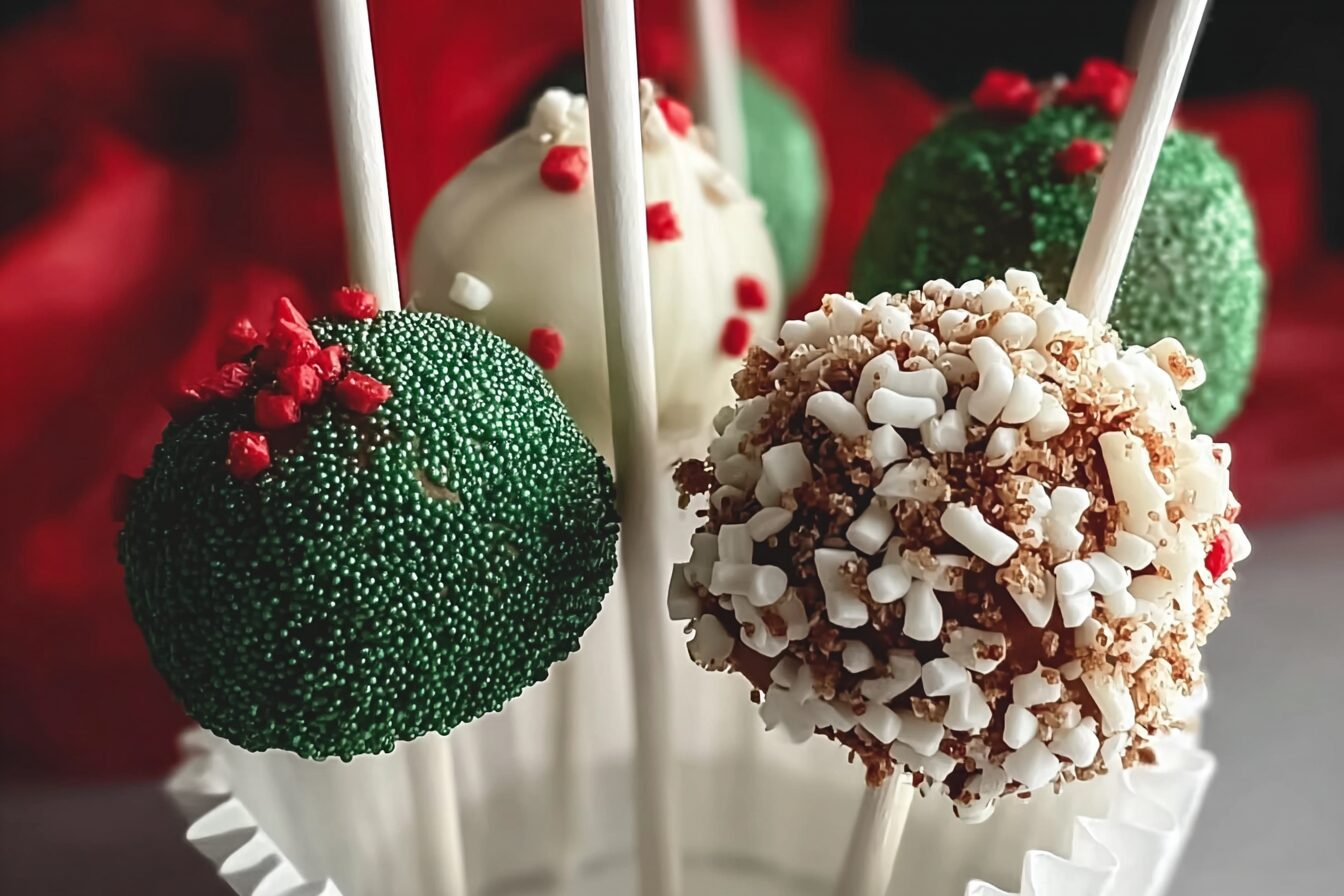 Christmas Cake Pops Recipes For Festive And Fun Holiday Treats 6 Christmas Cake Pops