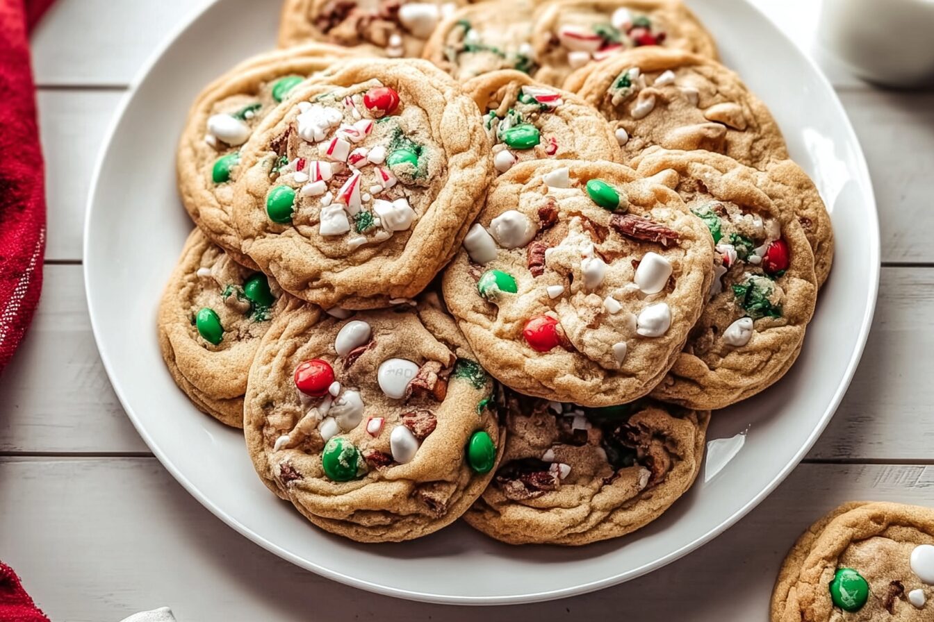 Christmas Kitchen Sink Cookies