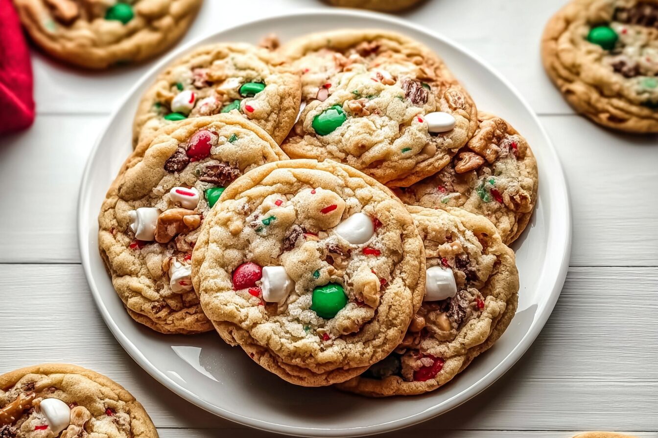 Christmas Kitchen Sink Cookies