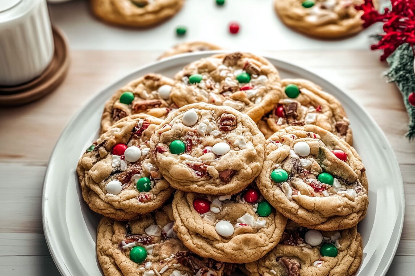 Christmas Kitchen Sink Cookies
