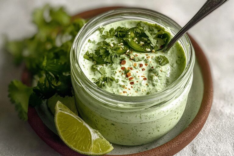 Cilantro Garlic Jalapeno Lime Sauce 78.Png