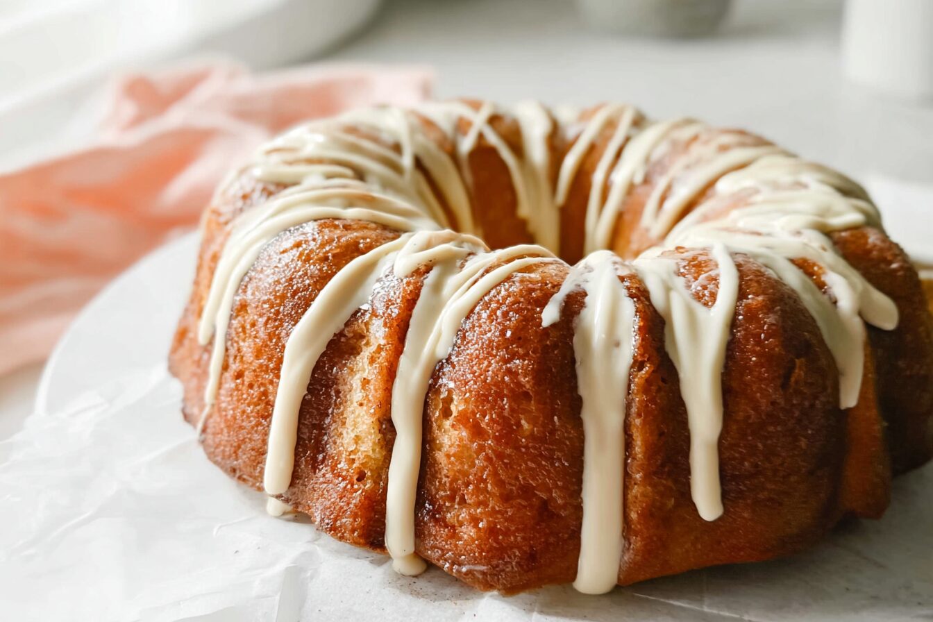 Cinnamon Roll Bundt Cake
