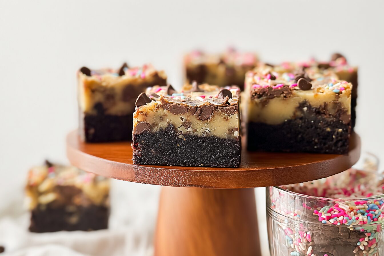 Cookie Dough Brownies