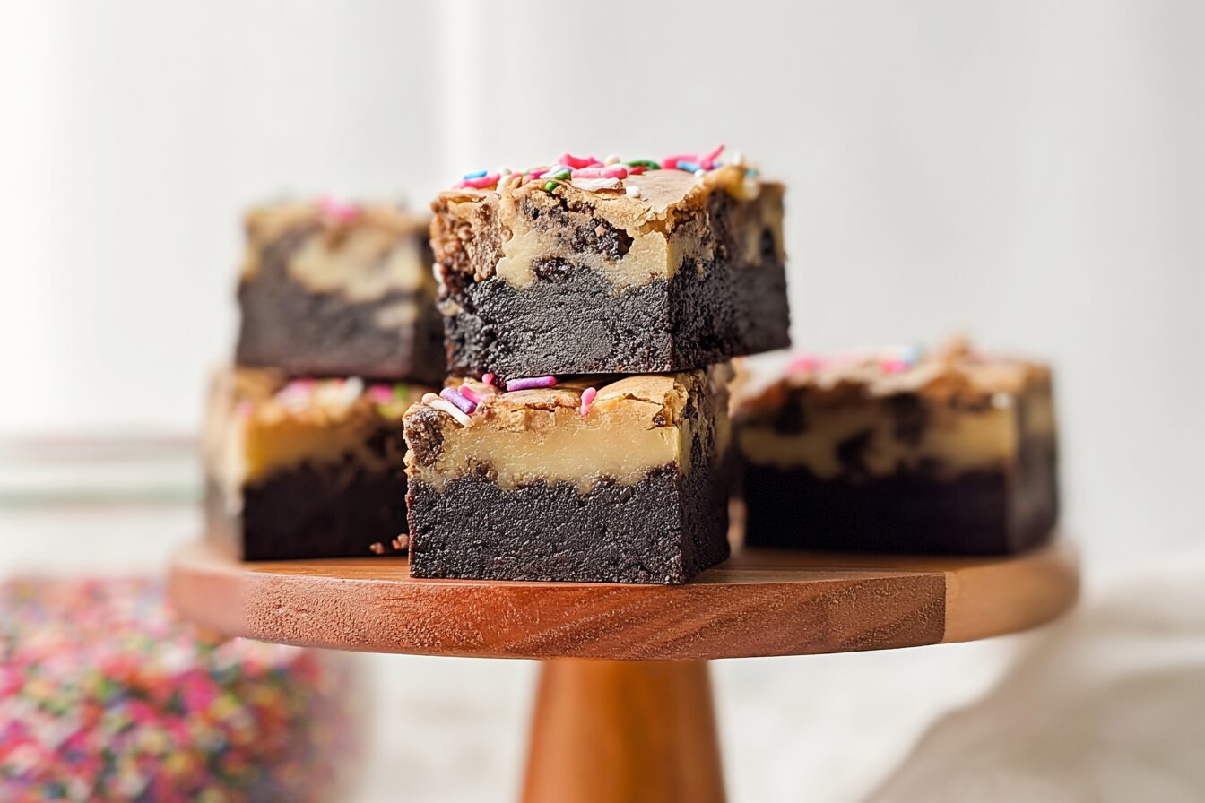 Cookie Dough Brownies