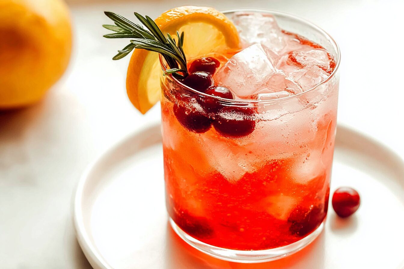 Cranberry Aperol Spritz