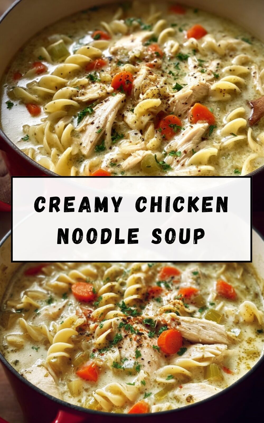 Creamy Chicken Noodle Soup