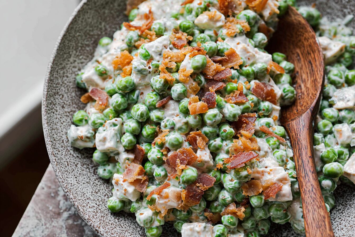 Creamy Pea Salad