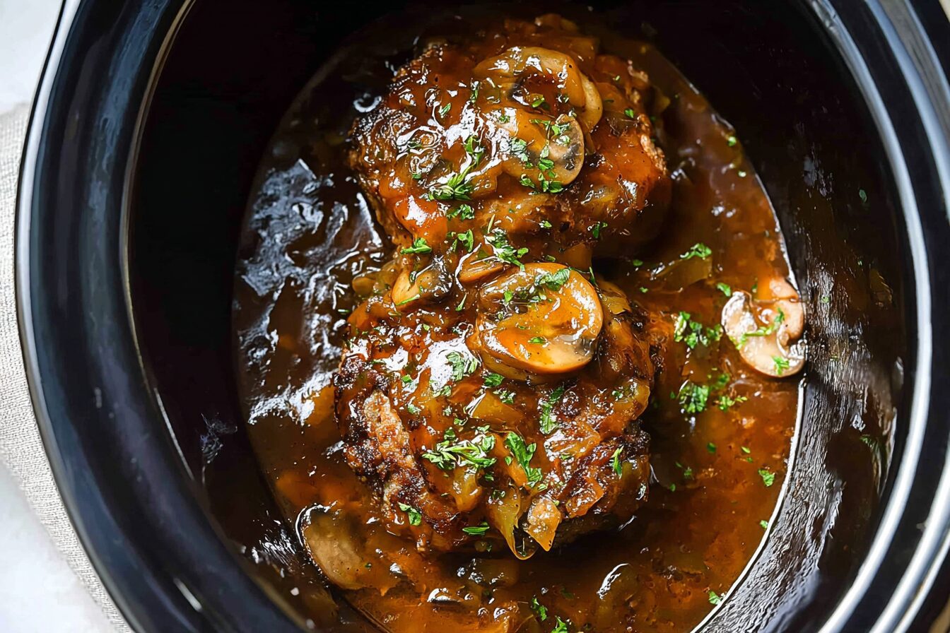Crockpot Salisbury Steak