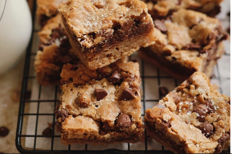 Dark Chocolate Toffee Blondies 85.Png