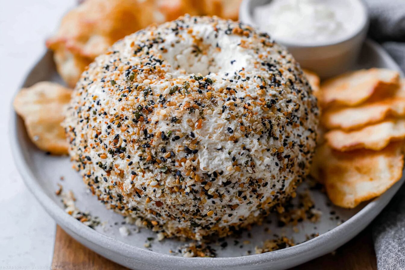 Everything Bagel Cheese Ball