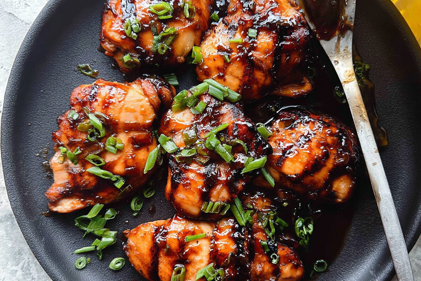 Grilled Bourbon Chicken