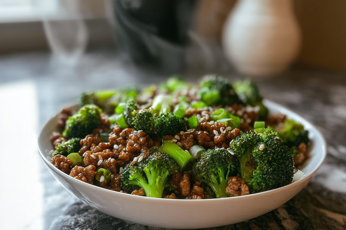 Ground Beef Broccoli Recipe