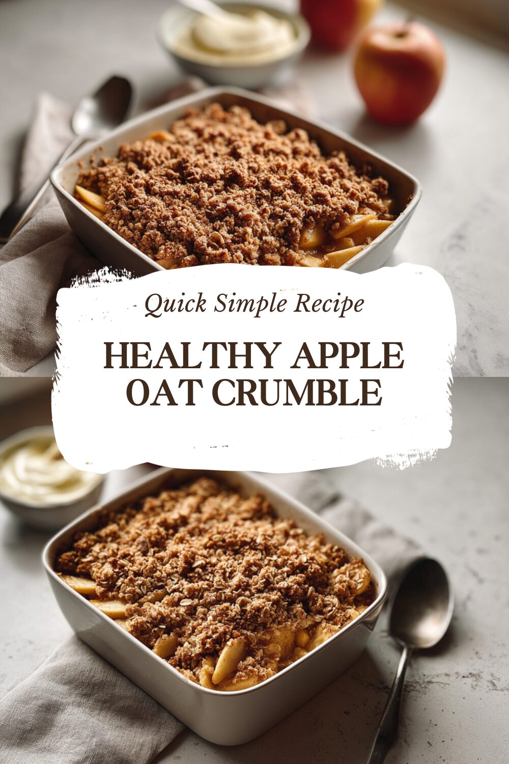 Healthy Apple Crumble: Guilt-Free Dessert You'Ll Love 7 Healthy Apple Oat Crumble