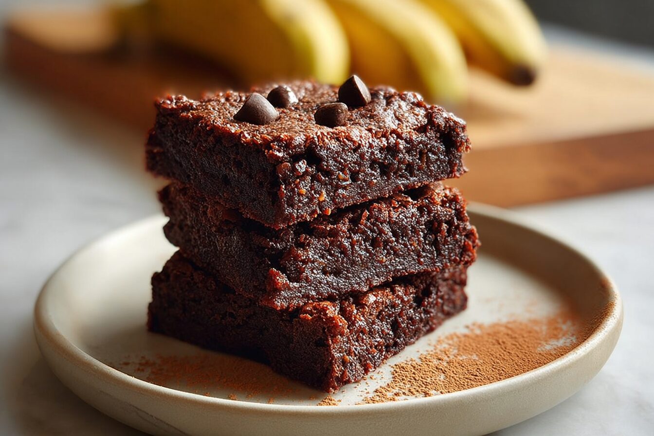 Healthy Banana Brownies: Simple And Delicious Recipe 6 Healthy Banana Brownies