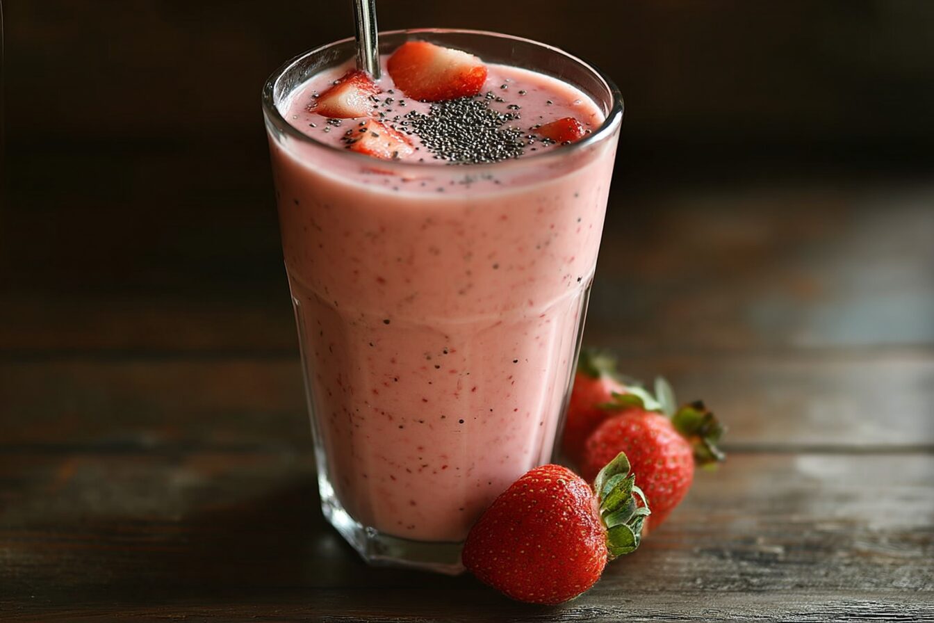 Healthy Strawberry Smoothie