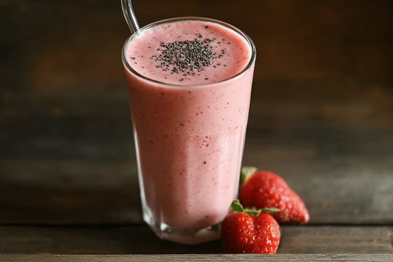 Healthy Strawberry Smoothie 6.Png