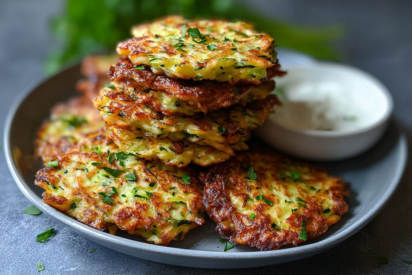 Healthy Zucchini Fritters