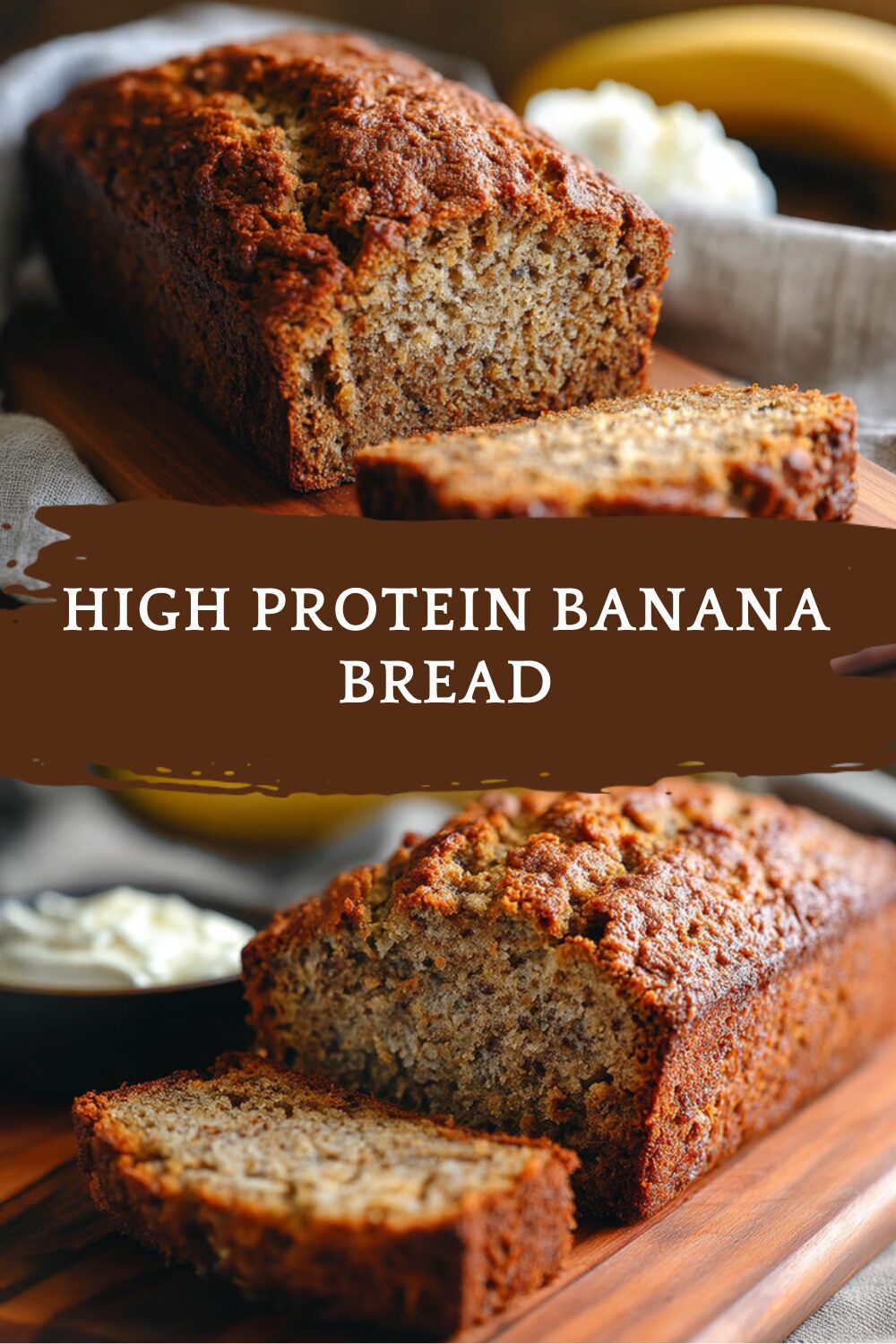High Protein Banana Bread