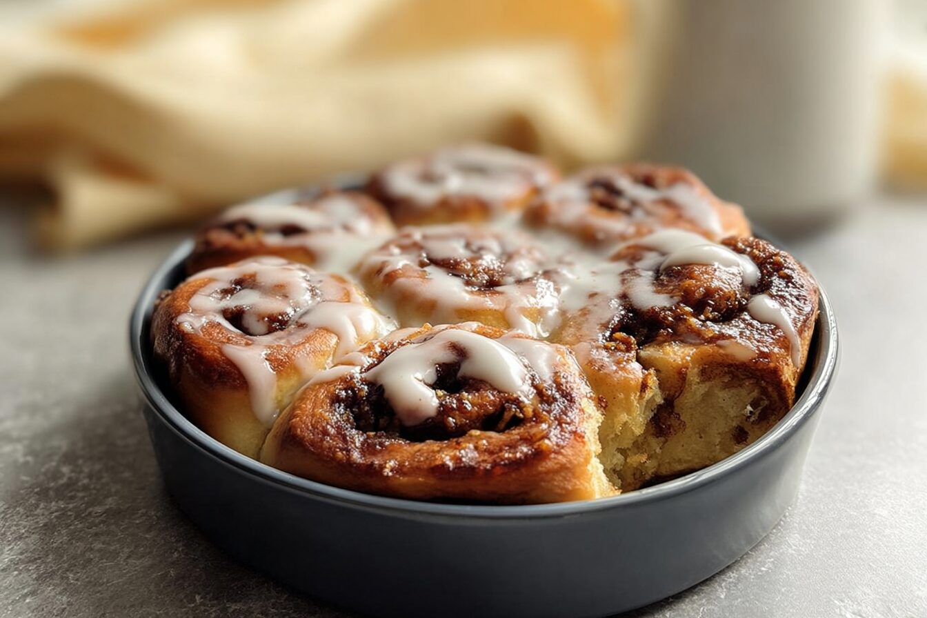High Protein Banana Bread Cinnamon Rolls