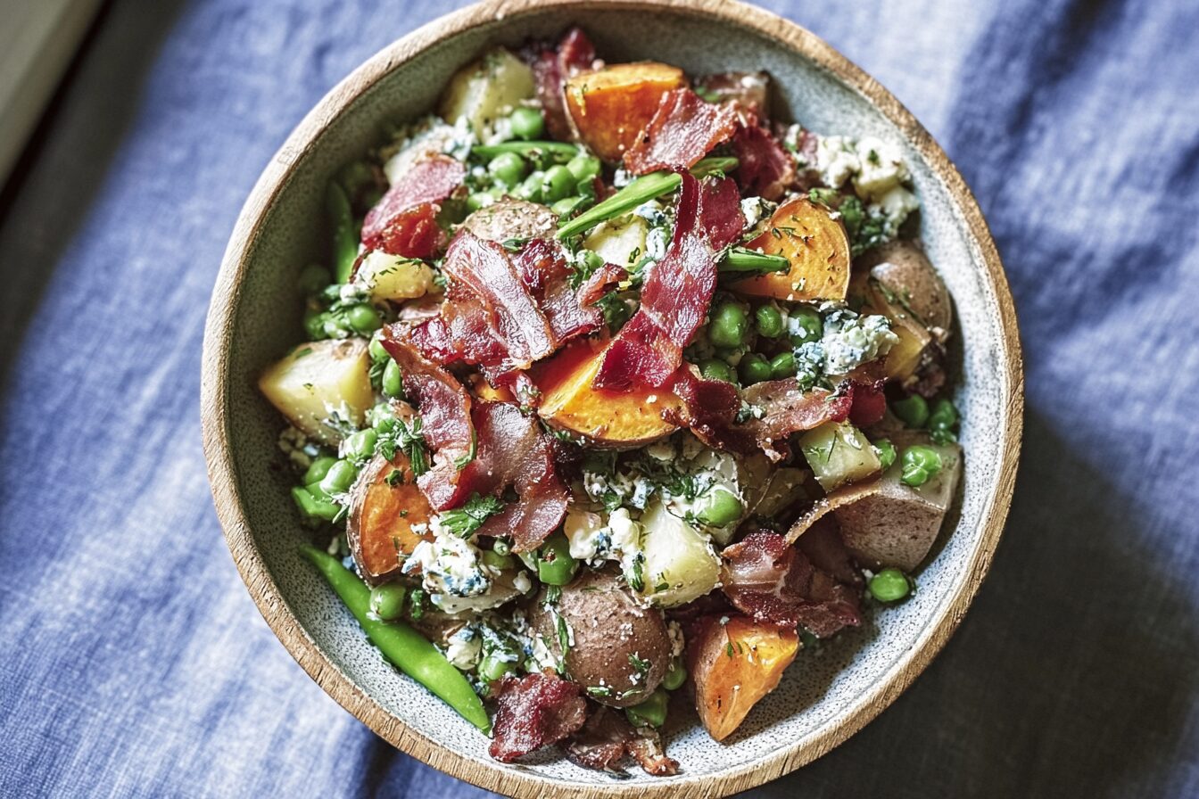 Kumara And Bacon Salad